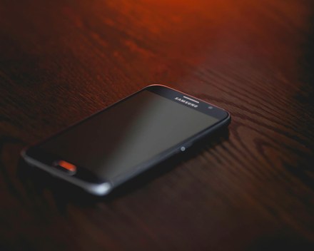 A Pixel phone on a plain light surface